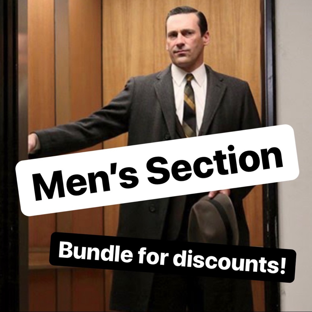 🤵I have Men’s items!